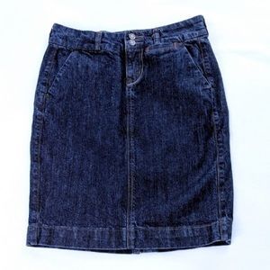 Old Navy Classic Denim Skirt Sz 2